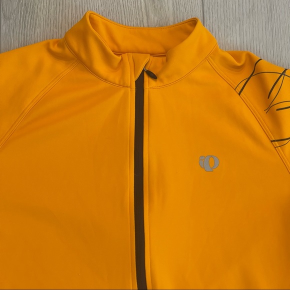 Pearl Izumi for Women Select Orange Zip Short Sleeve Cycling Top Size Medium - Picture 2 of 13